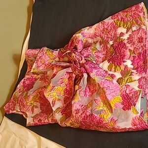 Reverse Floral One Shoulder Dress Sz. 12